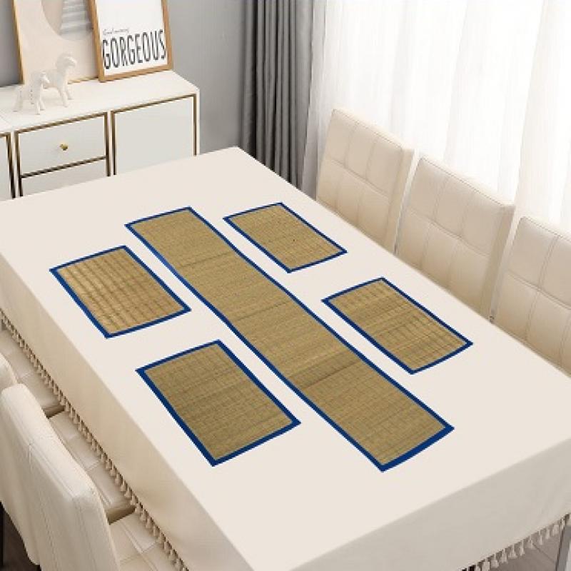 Handwoven 4 Seater Dining Table PlaceMats manufacturer buy wholesale - company Me Handicrafts Stores | Canada