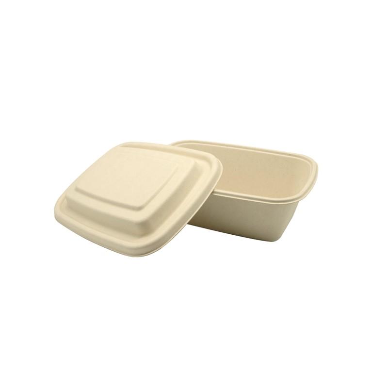 Biodegradable CR Series Rectangle Lunch Food Container buy wholesale - company Foshan Harvest Packaging Co., LTD | China