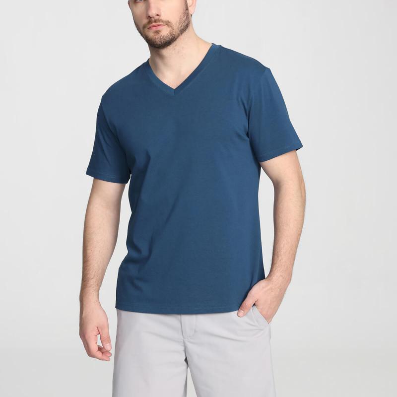 Organic Cotton Fundamental V-neck T-shirt  buy wholesale - company Ecoerfashion | United States of America