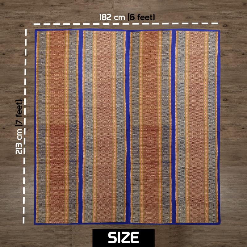 Versatile & Ethnic Korai-Grass Floor Mat Manufacturer buy wholesale - company Me Handicrafts Stores | Canada