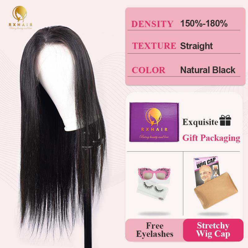 Straight 13x4 HD lace Frontal Glueless Wigs  купить оптом - компания Guangzhou rongxin hair products co.ltd. | Китай