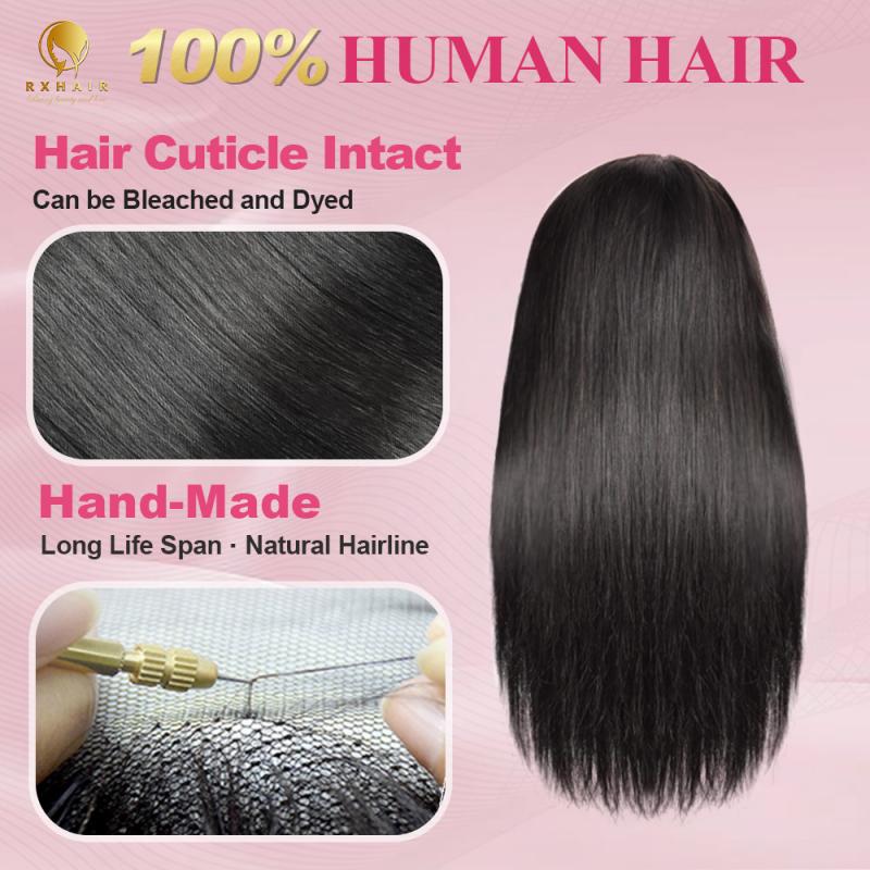 Straight 13x4 HD lace Frontal Glueless Wigs  buy wholesale - company Guangzhou rongxin hair products co.ltd. | China
