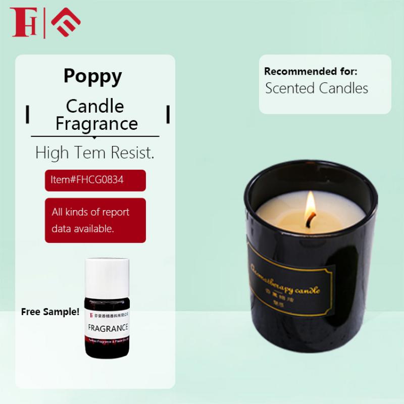 Poppy candles home fragrance купить оптом - компания Guangzhou Fenhao Fragrance Co., Ltd. | Китай