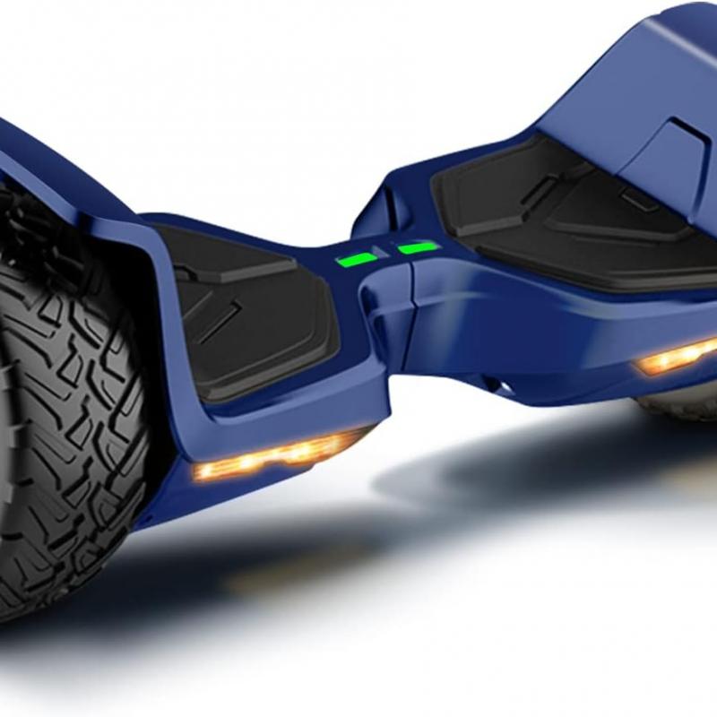 RIDEO 8.5 inches All Terrain Off Road Hoverboard Self Balance Scooter with Bluetooth Speaker LED Light Blue buy wholesale - company TYHY Pty Ltd(RIDEO) | Australia