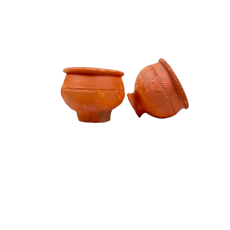 100ml Clay Tea Bhar, Chai Kullad, Kulfi Matka Manufacturer Exporter Wholesaler buy wholesale - company Karru Krafft | India