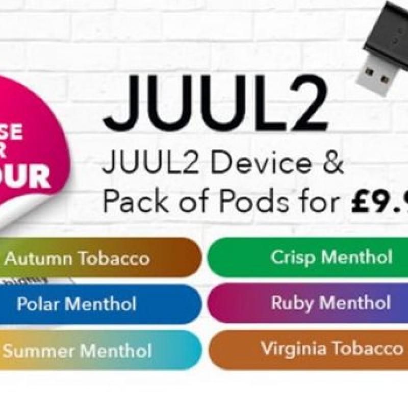 JUUL 2 pods and kits buy wholesale - company Mararravecig | United Kingdom