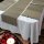 Four Seater Natural Korai Grass Beige Embroidered Table Place Mat Runner Set Manufacturer Exporter Wholesaler buy wholesale - company Karru Krafft | India