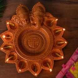 Handmade Mitti ke Diya for Ganesh Chaturthi Clay Diya Manufacturer Wholesale Exporter buy on the wholesale