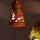 Handpainted Terracotta Hanging Lamp Manufacturer Exporter Wholesaler, Housewarming Gifting lamp buy wholesale - company Karru Krafft | India