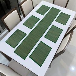 Ecofriendly Natural Korai Grass Table Mat set manufacturer wholesaler exporter buy on the wholesale