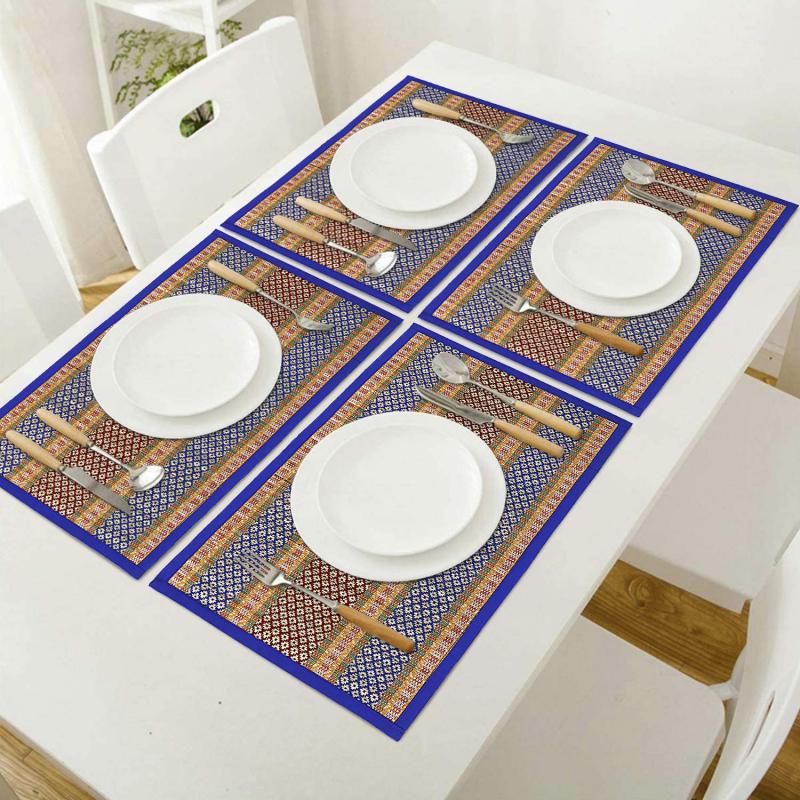 Handwoven River Korai Grass Dining Table Place Mat Manufacturer Exporter Wholesaler купить оптом - компания Karru Krafft | Индия