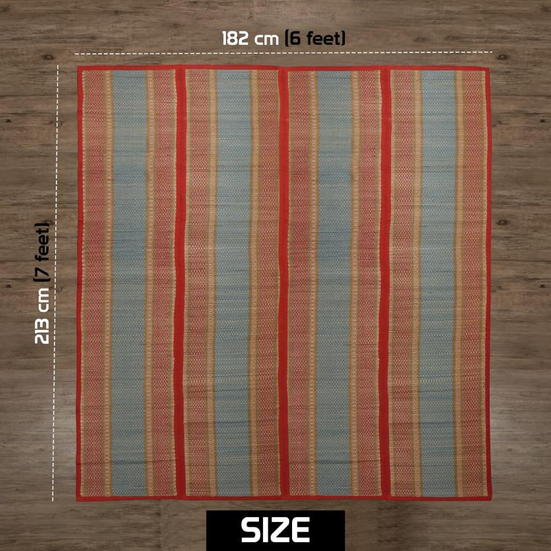 Handcrafted Organic River Grass Mat Manufacturer Exporter Wholesaler buy wholesale - company THe Handicraft Stores | India