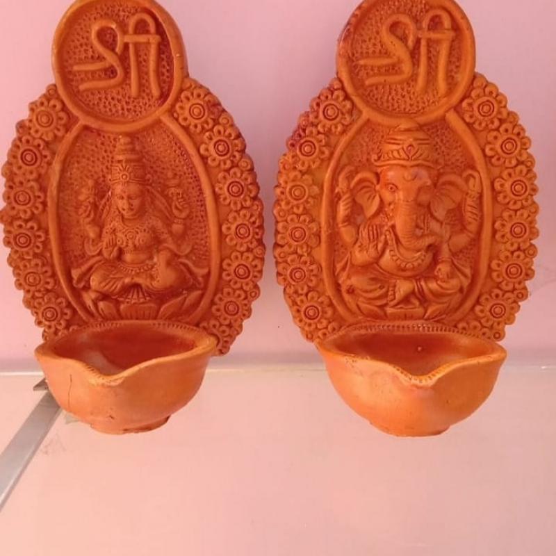 Designer Terracotta Oil hanging Diya manufacturer Exporter Wholesaler купить оптом - компания ArtiKart dotin | Индия