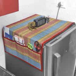 Xclusive Korai Grass Fridge Cover both side pocket for Home Christmas Decor Return gifting buy on the wholesale