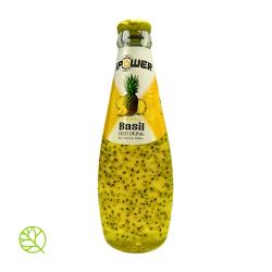 iPOWER Basil seeds Drink with Pineapple flavor