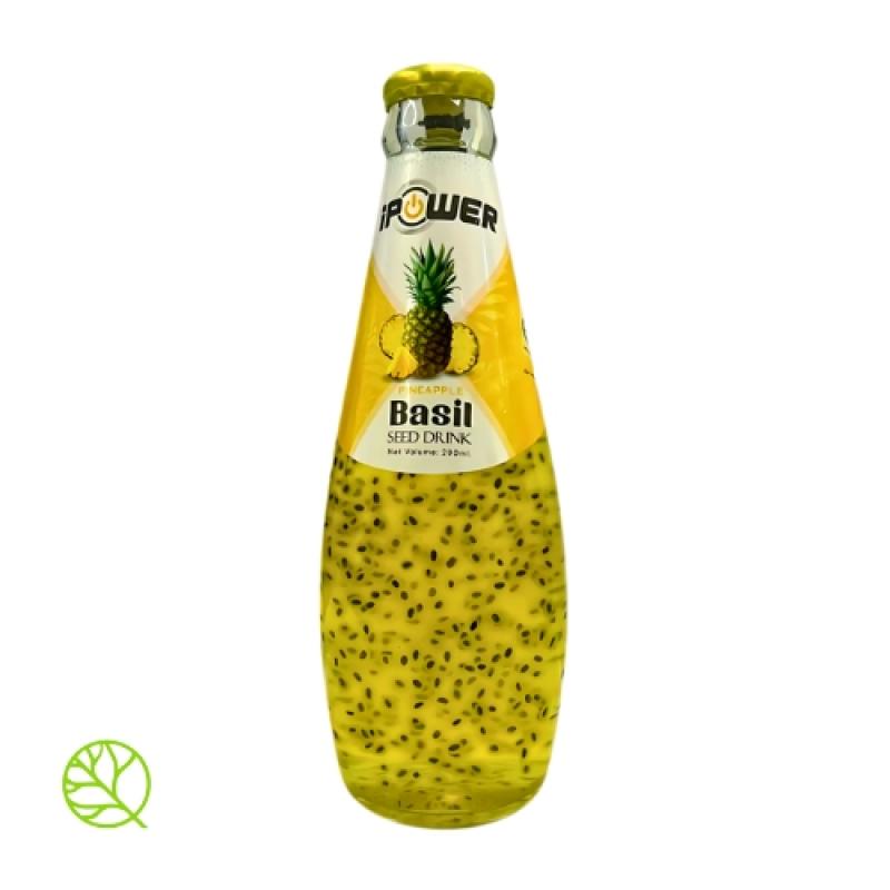 iPOWER Basil seeds Drink with Pineapple flavor buy wholesale - company QIT Foods | Iran