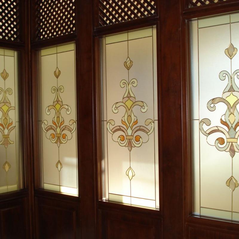Stained Glass Partitions Production
